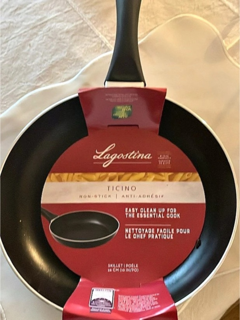 Lagostina Ticino Non-Stick Skillet 26 cm - New